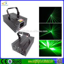 Faisceau lumineux laser vert unique